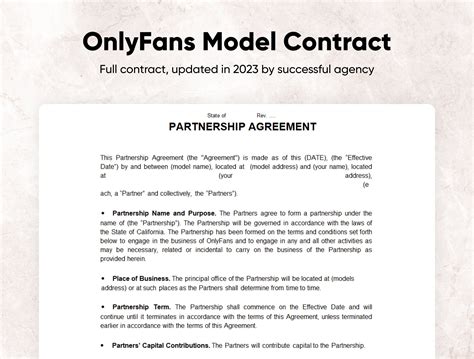 onlyfans manager contract|OnlyFans Contracts: What to Know for Success